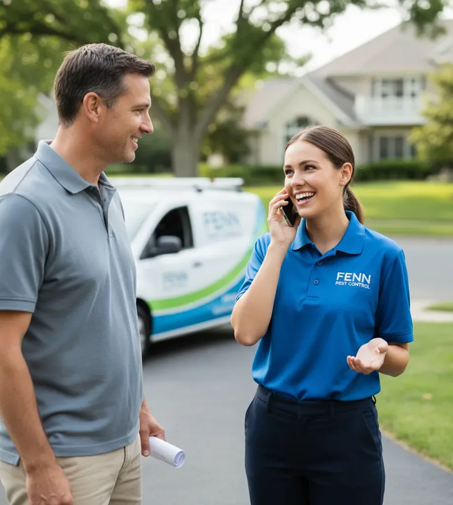 Fenn Pest Control customer support in Rush